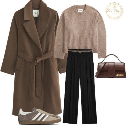 marron outfit